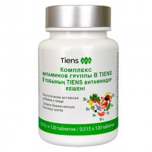 Vitamin B (B1, B2, B3, B5, В6, B9, В12 ) (120 טבליות)